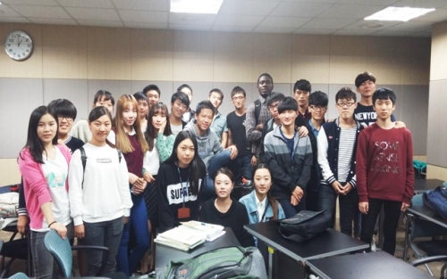 Starting Korean course of autumnal semester 2014