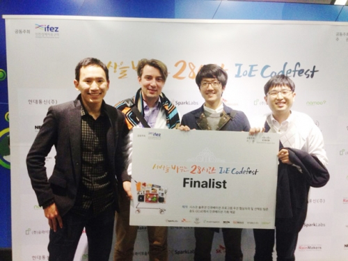 Team ICU Wins Cisco Korea Codefest