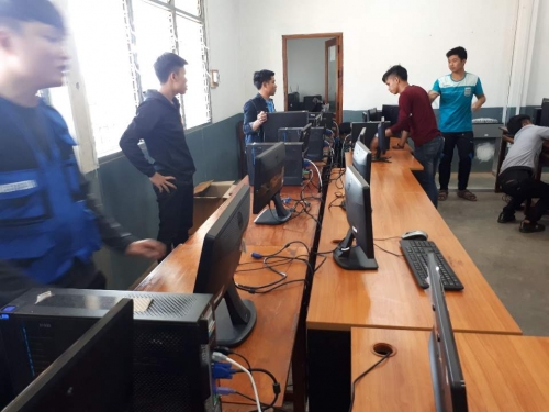 코리아텍 학생들 라오스 창의과학 교육, 네트워크 봉사 큰 호응