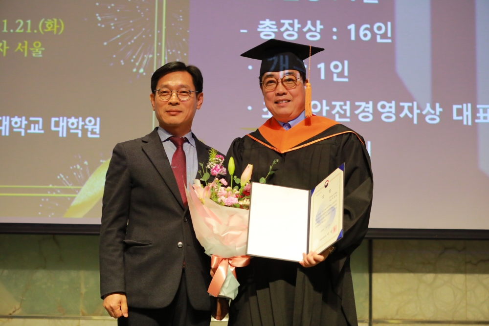  [인터뷰] 최영호 리스크제로 대표(2기 산업안전정책 최고경영자과정 ‘고용부 장관상’ 수상)