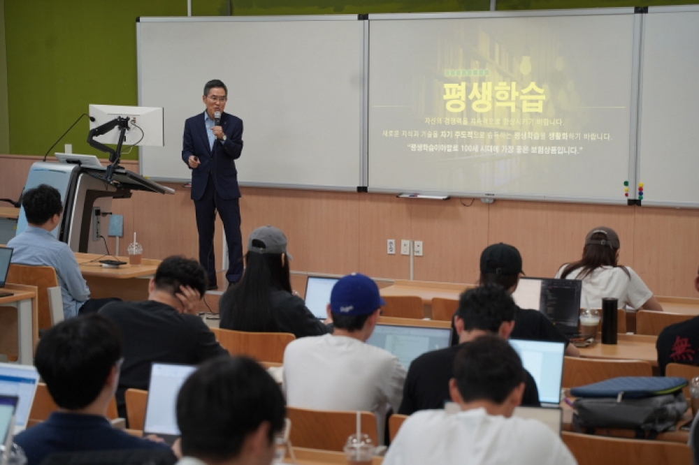 유길상 한기대 총장 “취업, 성공적 삶“ 특강