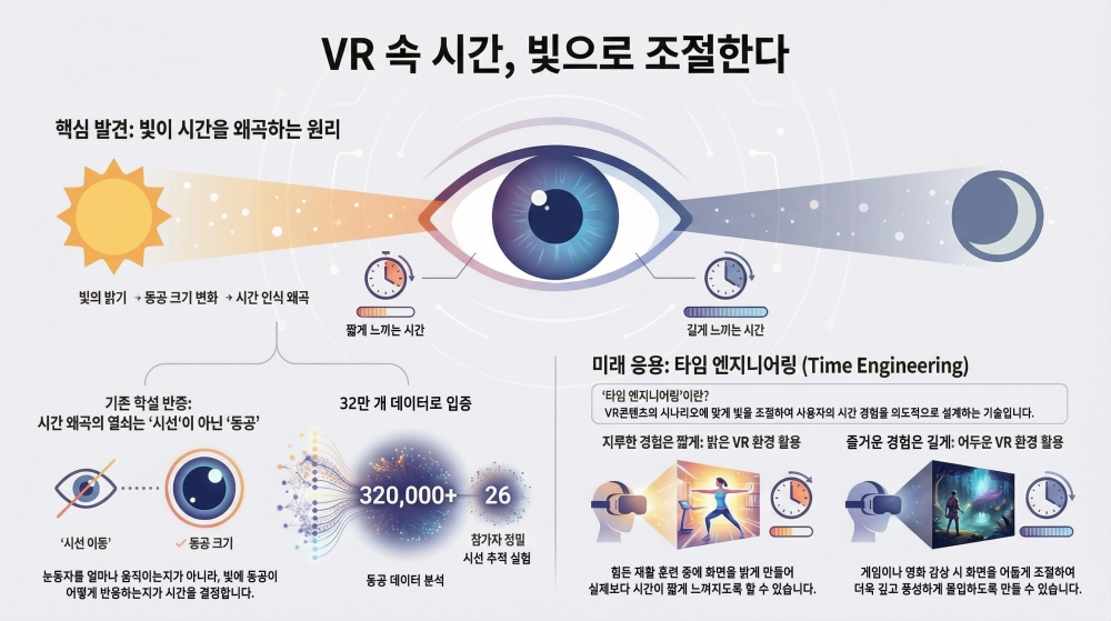 ”VR(가상현실) 속 시간, 빛으로 조절“ 박지섭 한국기술교육대 교수,  세계 최초 ’타임 엔지니어링’ 실증